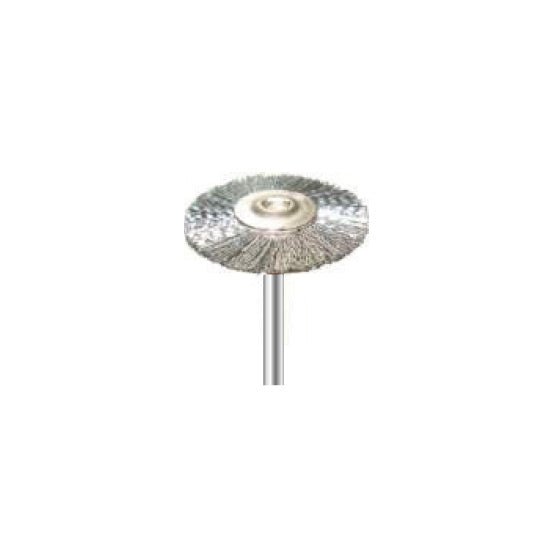 Brosses de polissage - Fil d’acier cranté - Ø 22 mm - Dian Fong - Dental Coop