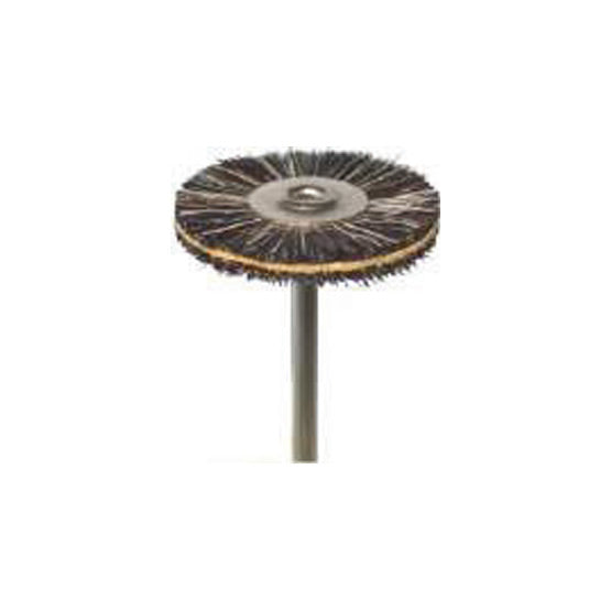 Brosses de polissage - Poils de chèvre/chamois - Ø 22 mm - Dian Fong - Dental Coop