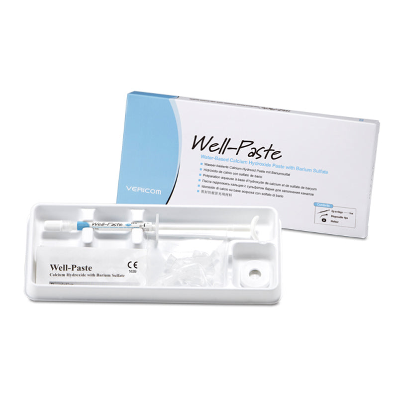 PĆ¢te d'hydroxyde de calcium Ć base d'eau avec sulfate de baryum - VERICOM - Safe Implant