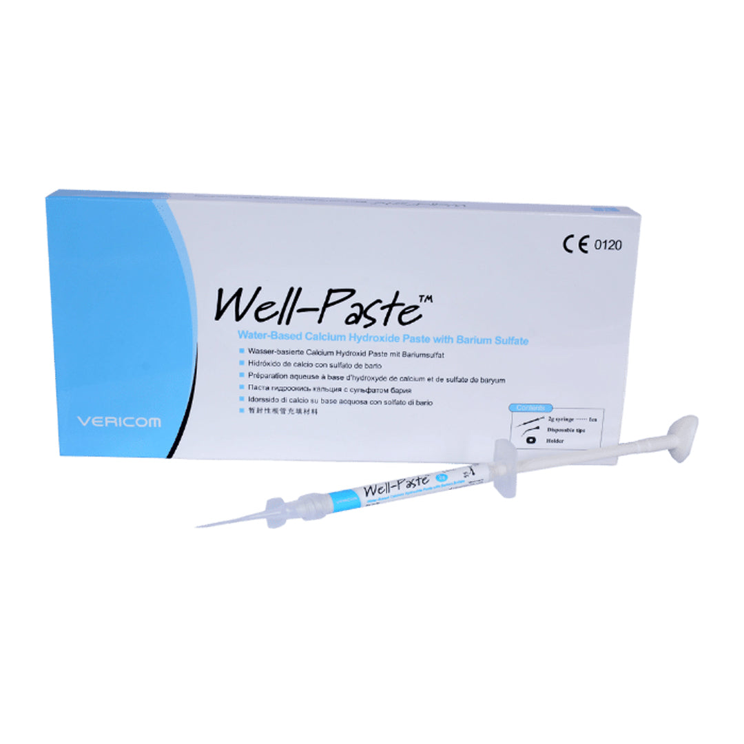 Well-Paste - Waterbasis calciumhydroxide pasta met bariumsulfaat | Vericom