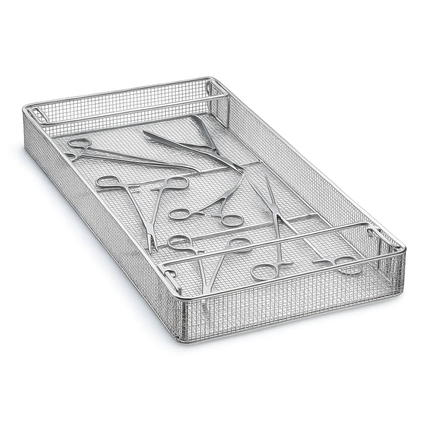 Panier inox avec poignées - CSKDIN | Smeg