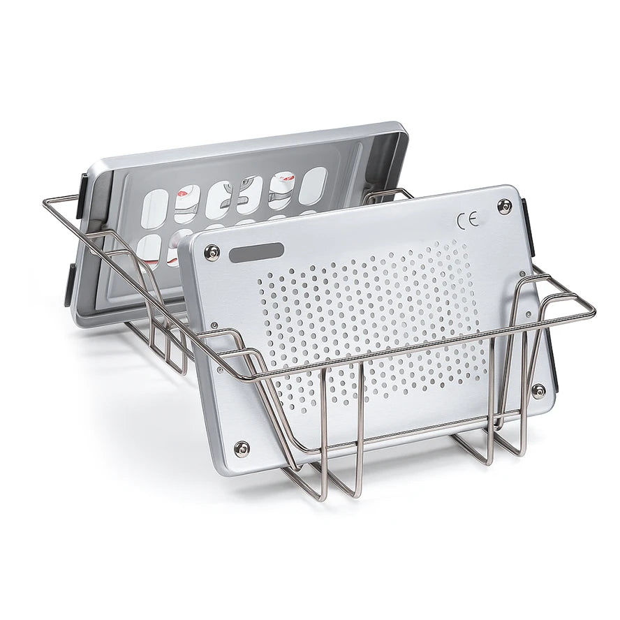 Support inox pour 8 couvercles de plateaux D-SCT8S | Smeg