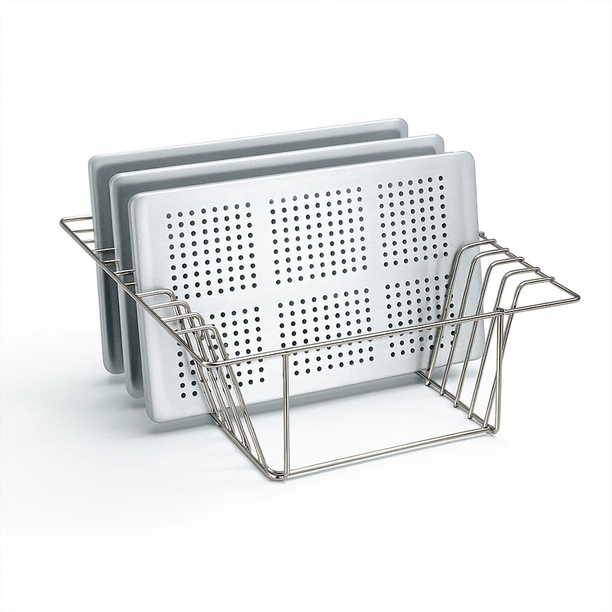 Support inox pour plateaux / cassettes, existe en 3 modèles - D-ST11 | Smeg - oofti.fr