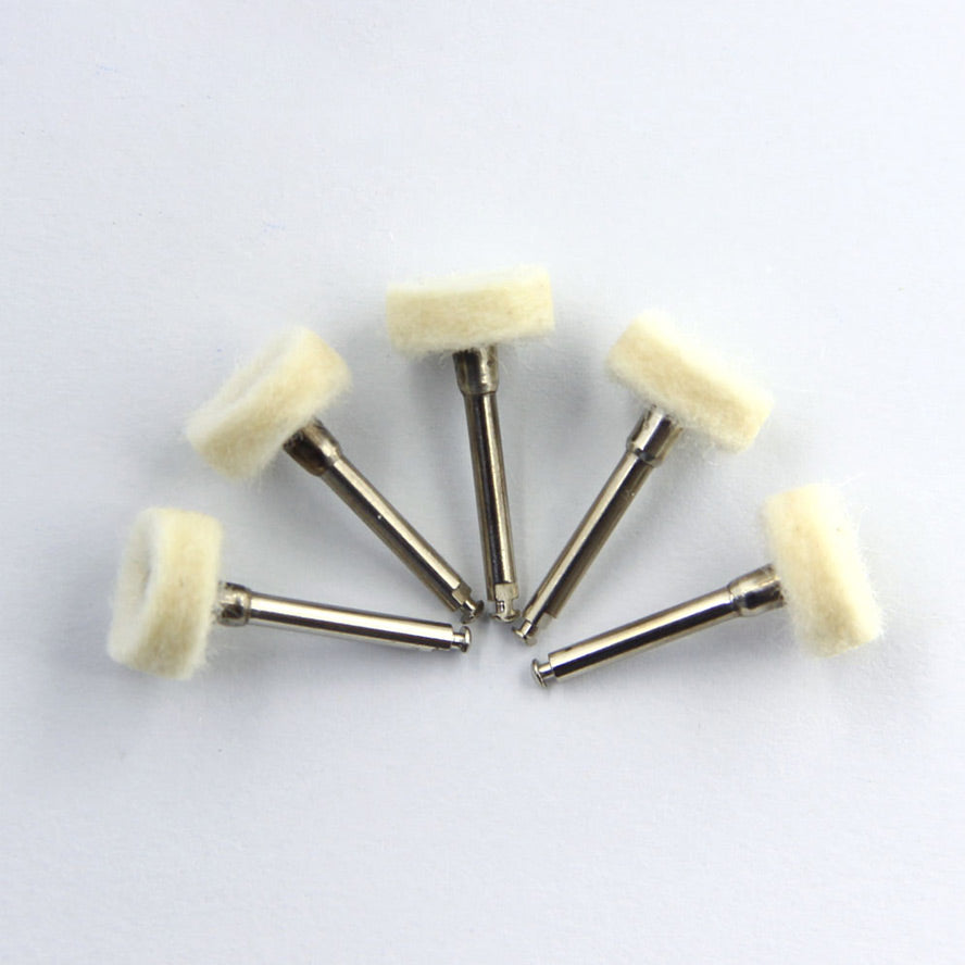 Brosse de polissage en feutre à tête plate R1NS - DIAN FONG - Dental Coop