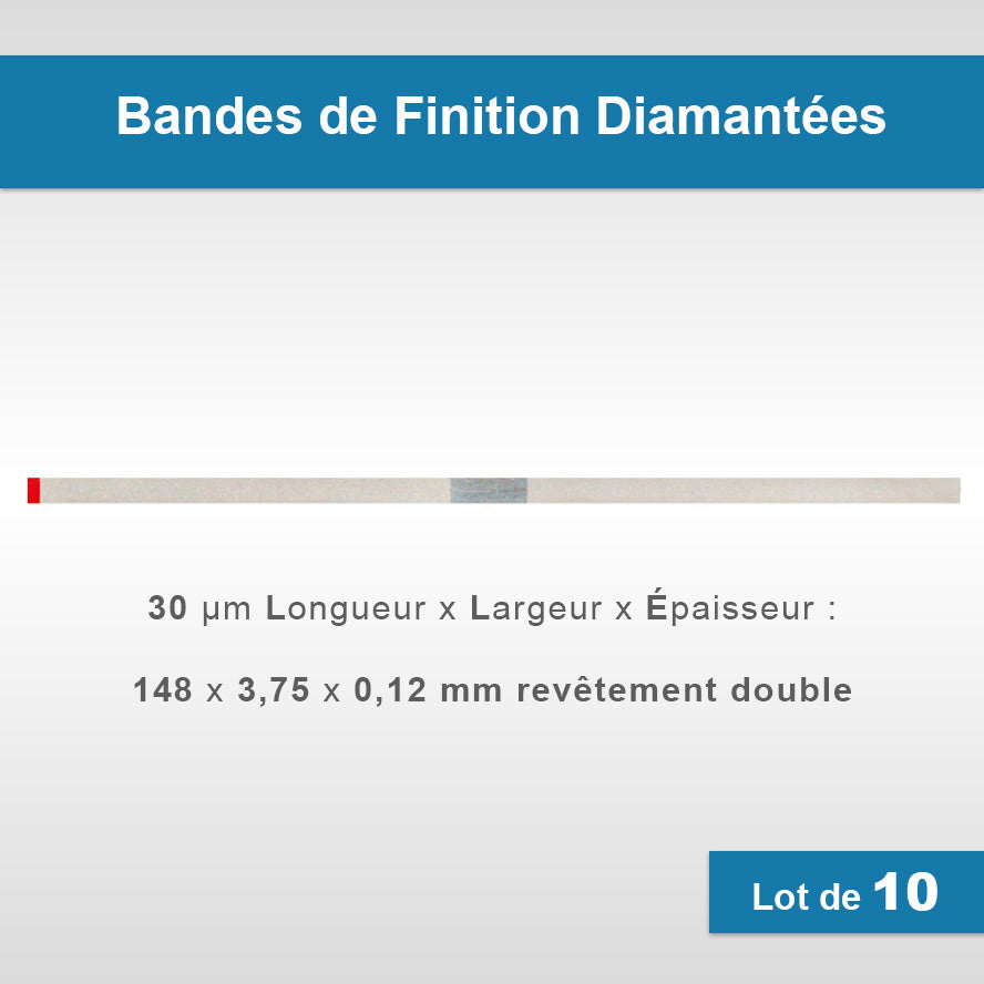 Bandes de Finition Diamantées - Simple ou double face - Dian Fong - Dental Coop