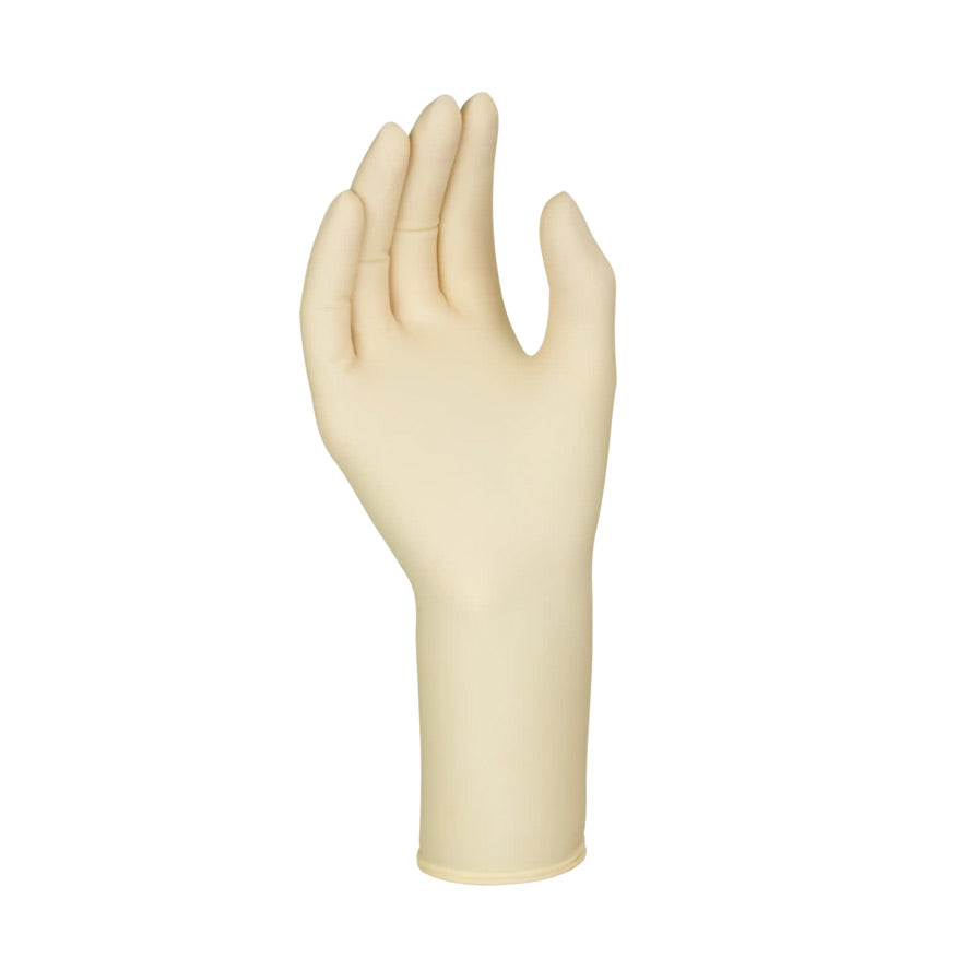 Gants chirurgicaux latex non poudrés EO x100 - couleur jaune - MERCATOR - Dental Coop