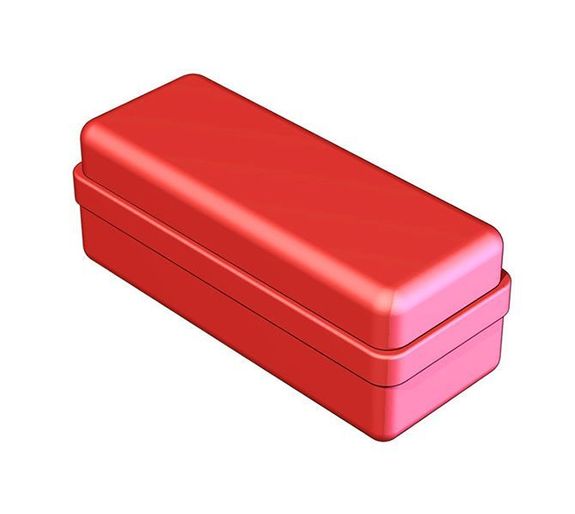 Mini Endo Nichrominox geanodiseerde aluminium doos