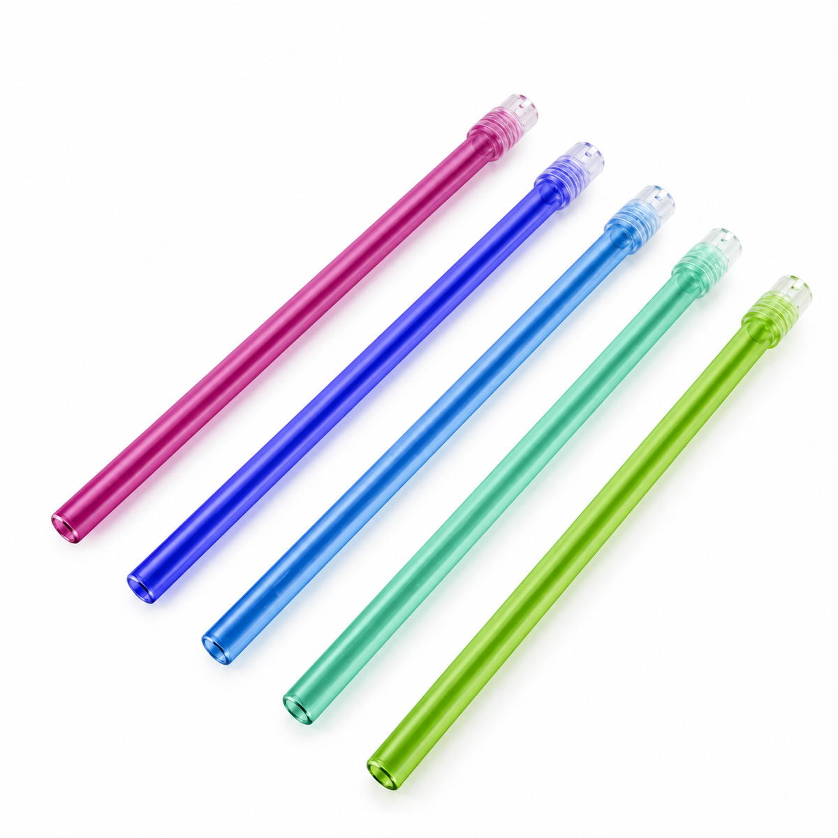 pompe à salive jetable coloré