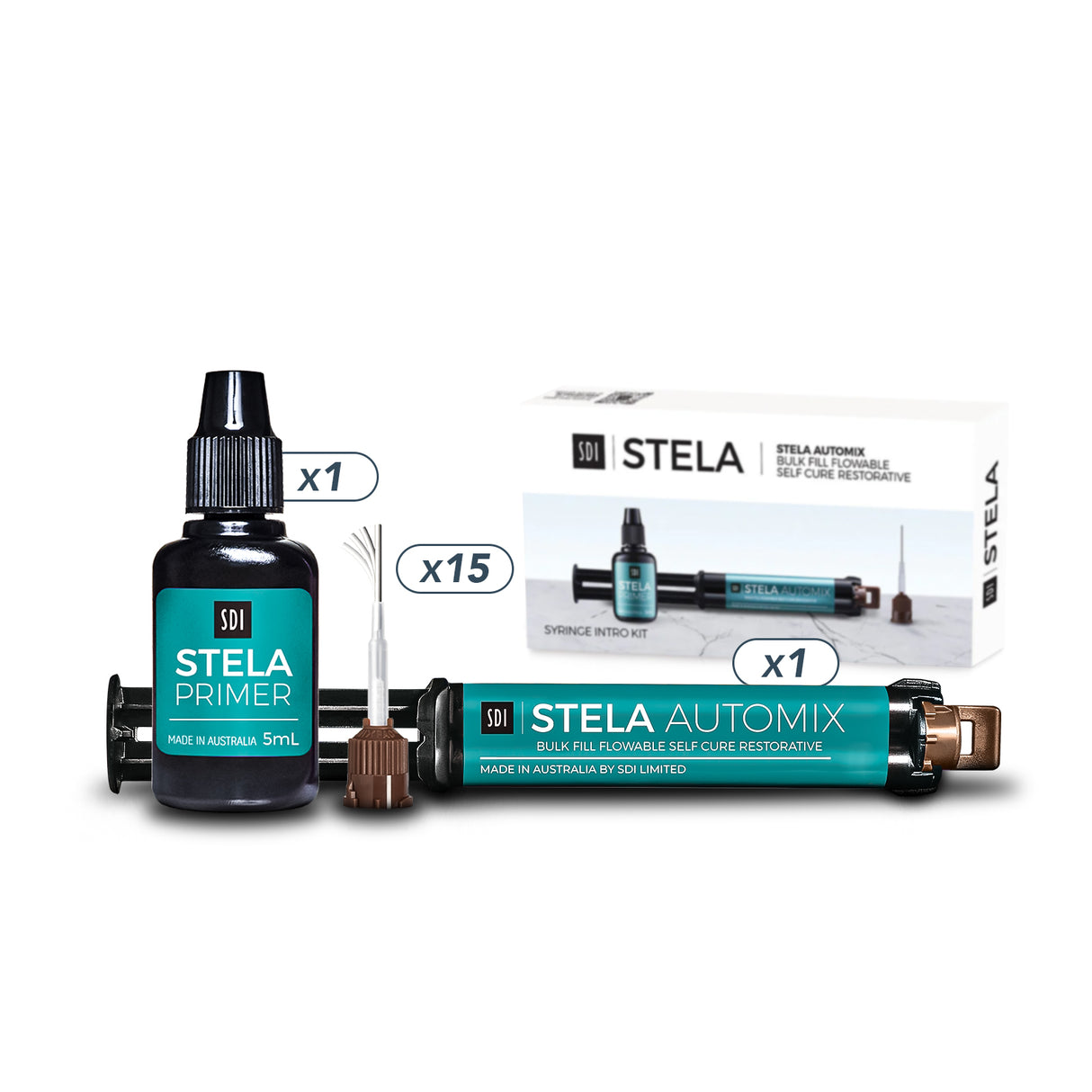STELA Self-Curing Composite – Intro Kit | SDI