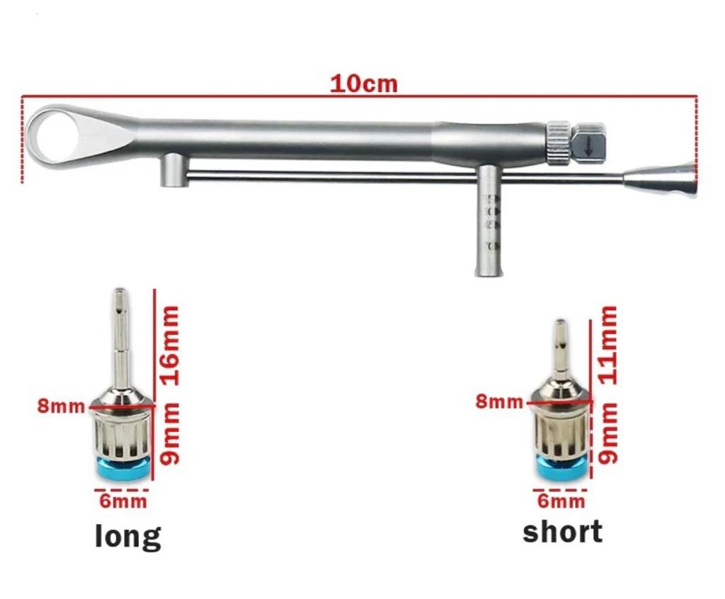 Kit de 16 tournevis universels pour implants adaptés aux vis des marques (Ankylos©, OSSTEM©, Dentium©, ICX©, Nobel BIOCARE ©et ITI Straumann©, Zimmer© , ETK ©, DENTSPLY©, ASTRA , MIS ©,Alpha BIO©,BIOHORIZON™, CORTEX™, TAV IMPLANT™,XIVE™, BEGO™, MEGAGEN™, ITI™)