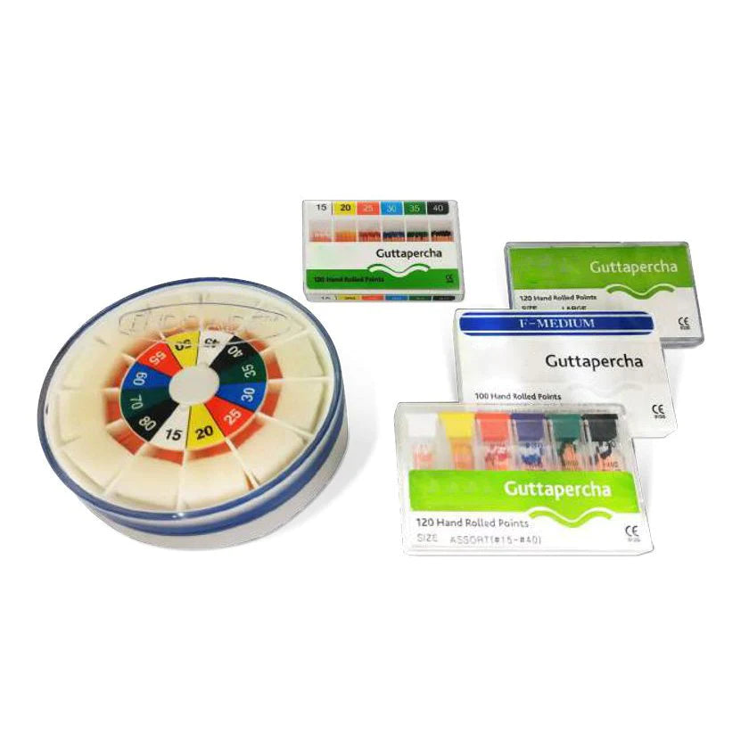 Boîtes de 60 pointes coniques de gutta-percha en 6% - oofti.fr