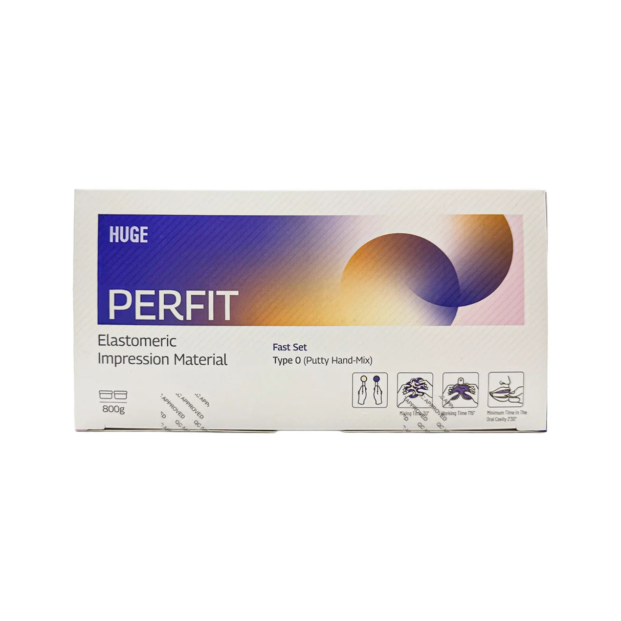 Perfit Current Putty 400 g x 2 - FAST - HUGE - matériau d'empreinte - oofti.fr