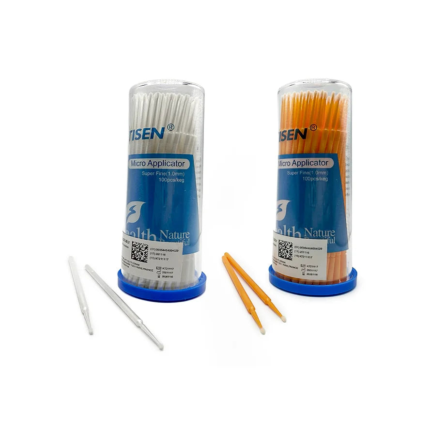 Boîte de 100 micro-applicateurs Micro brush : ultra fin , fin , et standard - oofti.fr