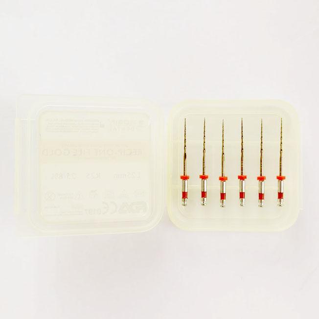 Pack de 6 limes Recip-One Dorées - oofti.fr