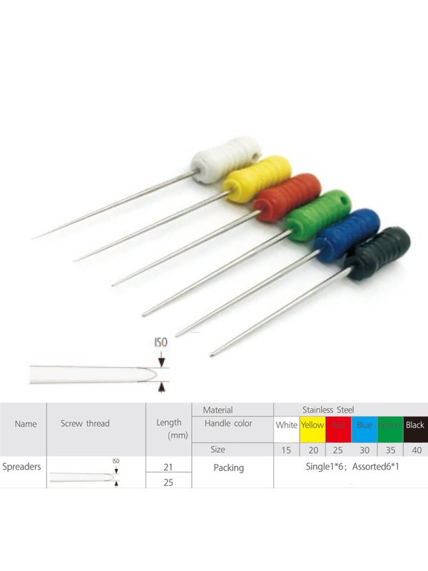 Boîte de 6 spreaders en acier inoxydable - oofti.fr