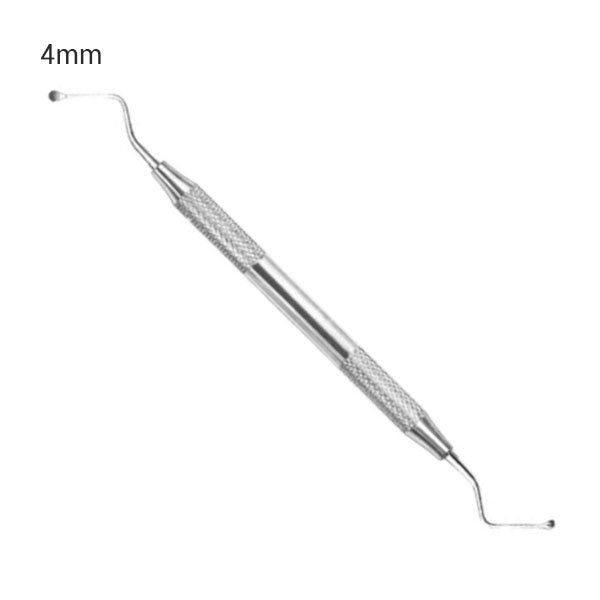 Curette à os Lucas 4mm - oofti.fr