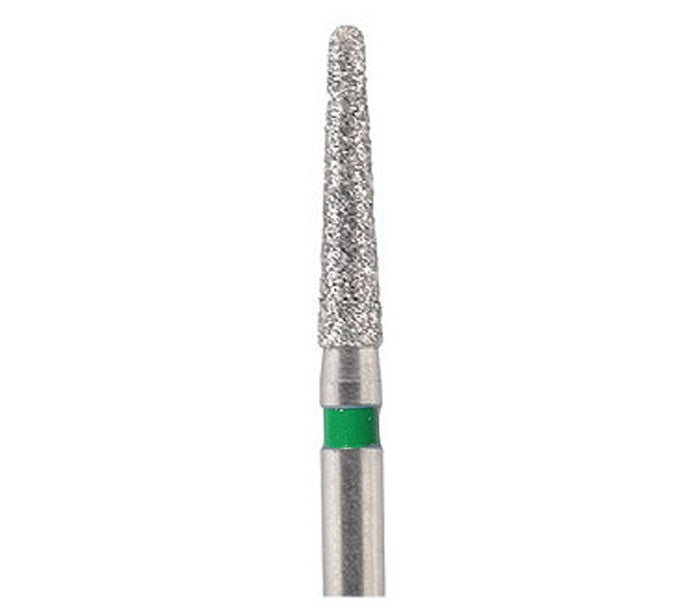 Conical diamond burs with rounded end 012C - COOL CUT