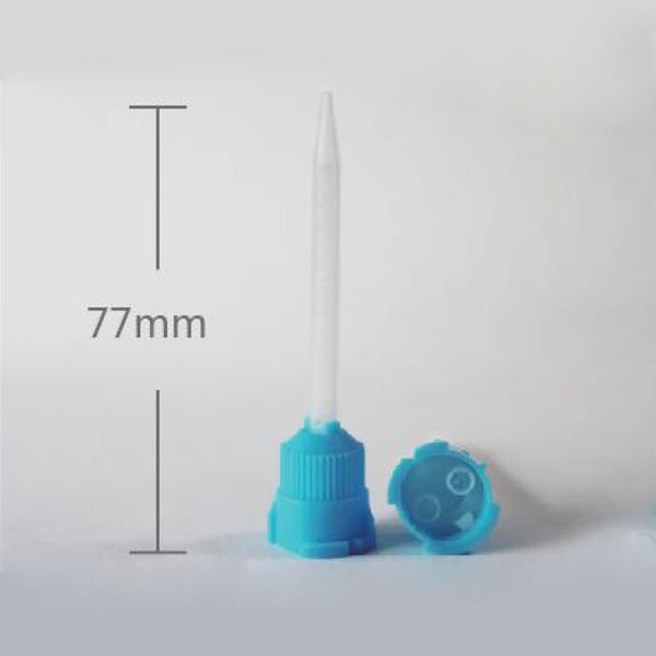 Lot de 50 embouts de mélange 77 mm, ratio 1:1 - oofti.fr