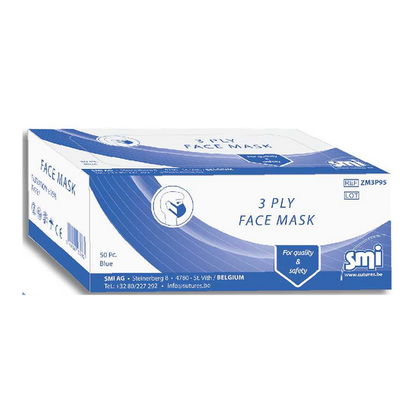 Boîte de 50 masques de type IIR SMI - oofti.fr