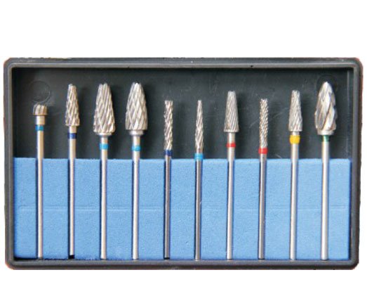 Kit 10 fraises de découpe en carbure de tungstène HP - oofti.fr