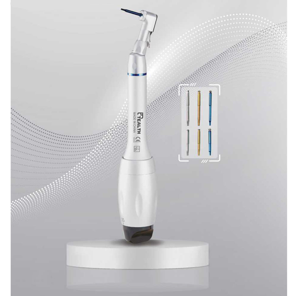 Livré avec 6 mandrins Utilisé pour visser l'accastillage prothétique avec une force de 5 à 35 N/CM Contrôle de couple universel "Easy Torq System" Le succès du traitement implantaire dépend du serrage précis des pièces placées directement sur l’implant. Un serrage précontraint de la vis permet d’éviter tout risque de dévissage . De plus, des couples de serrage élevés peuvent entraîner une fracture de la vis.