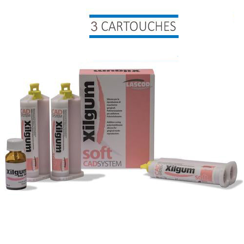 silicone pour la reproduction de masques gingivaux Xilgum™ SOFT