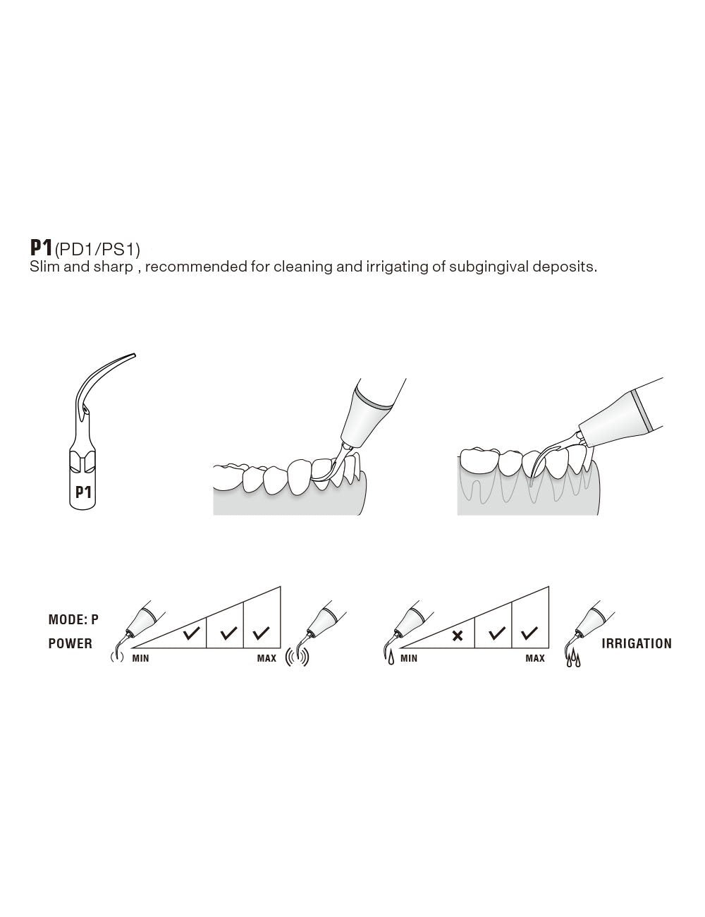 Insert PD1 compatible Satelec - oofti.fr