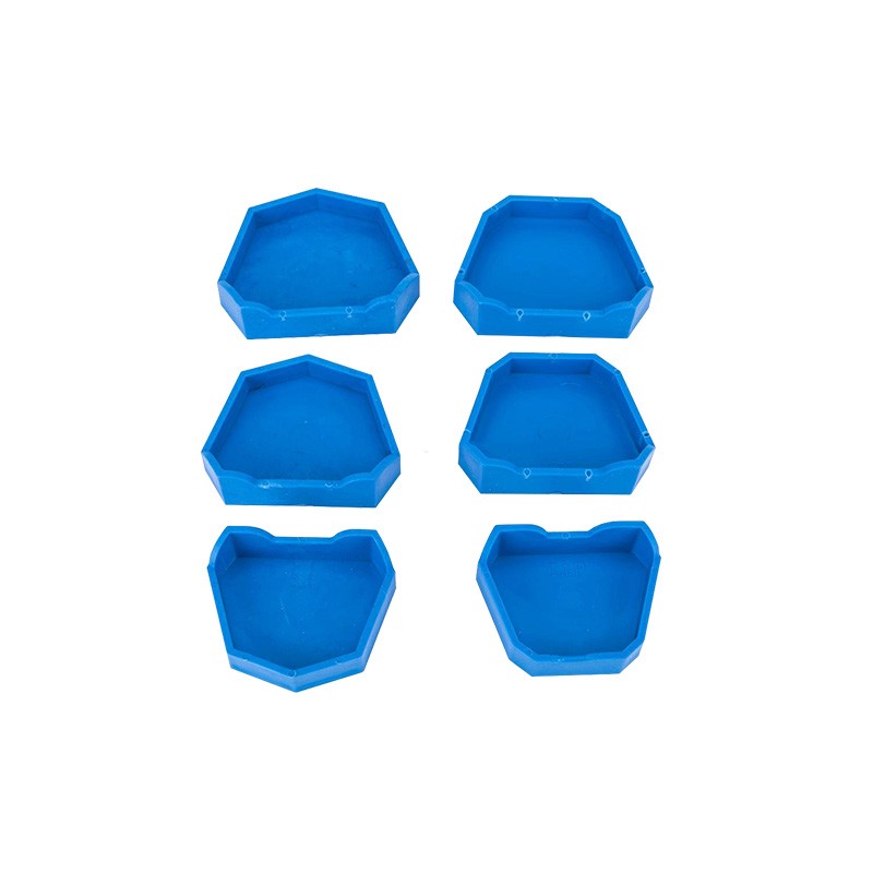 Set de 6 moules pour occluseur type Vertex - oofti.fr