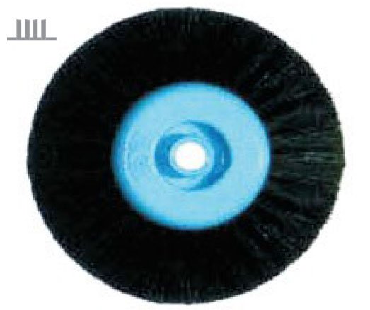 Roue de polissage coeur plastique diamètre 80mm - oofti.fr