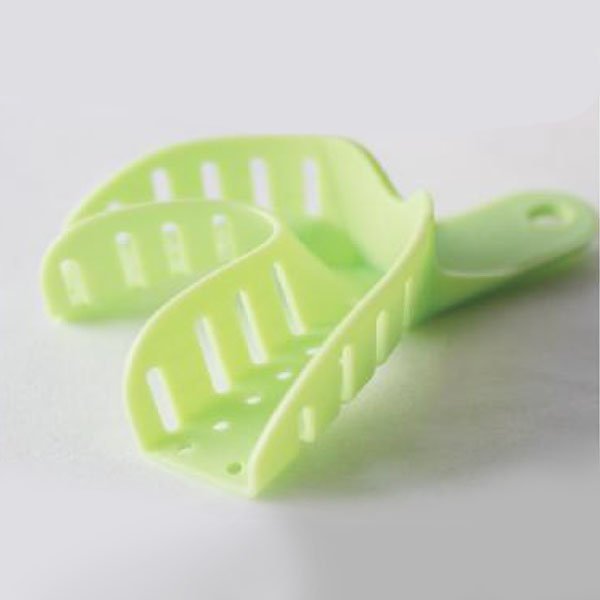 Lot de 10 porte-empreintes perforés autoclavables en plastique - oofti.fr