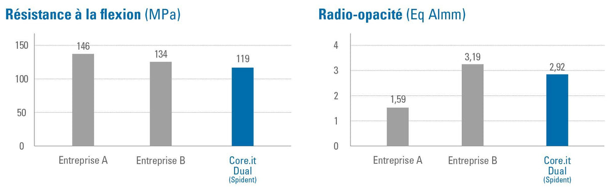 Kit Core.it Résine fluide à double polymérisation pour faux moignon - oofti.fr
