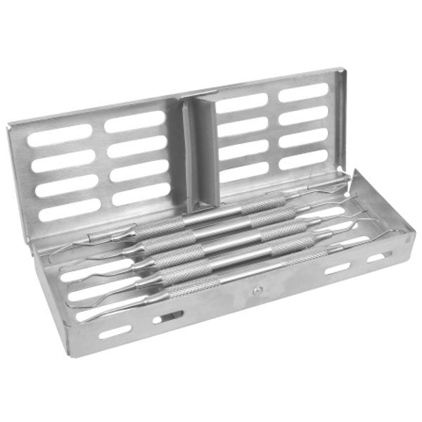 Kit parodontal basique (cassette et 5 instruments) - oofti.fr