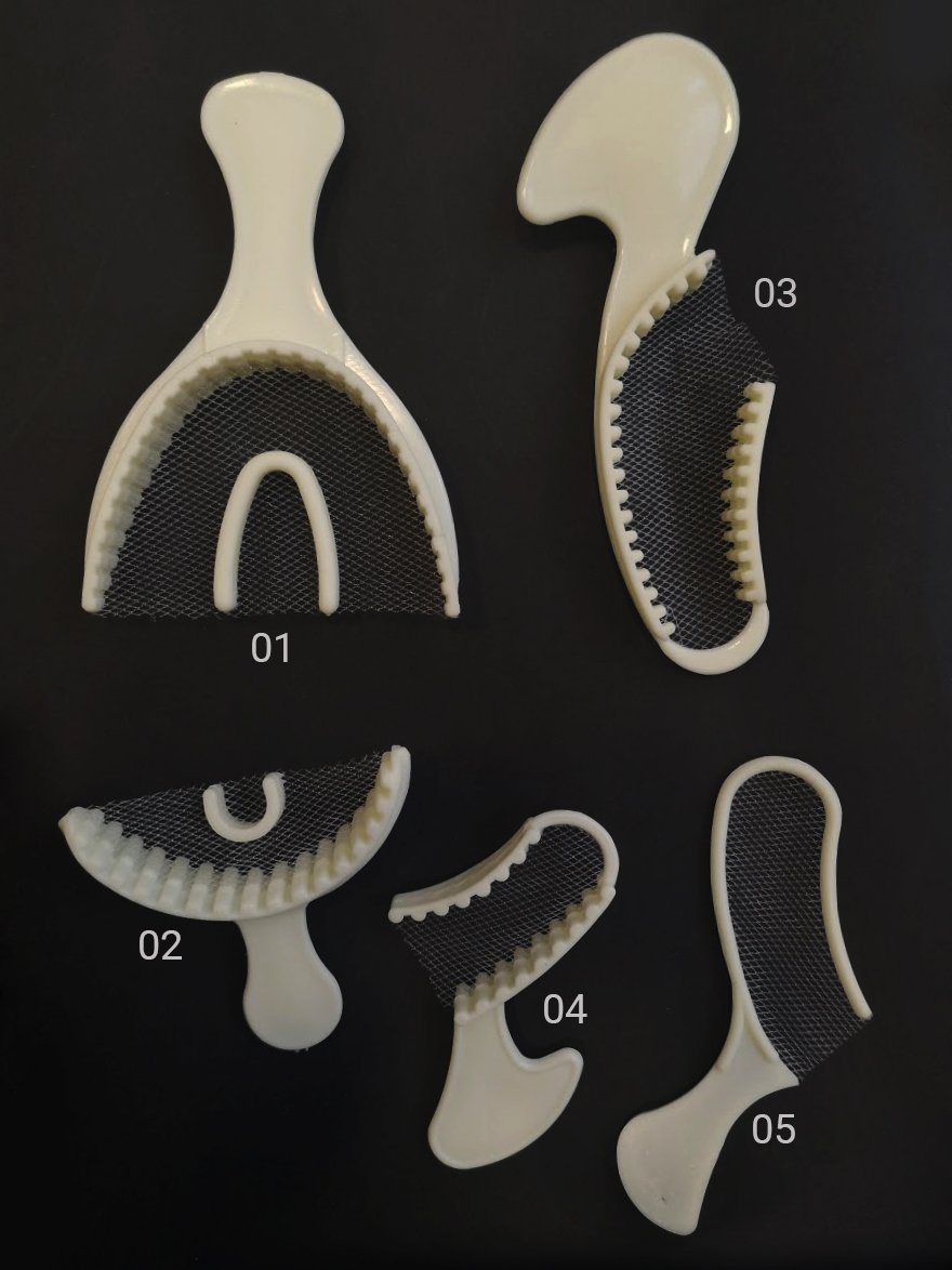 Porte-empreintes en plastique blanc - oofti.fr