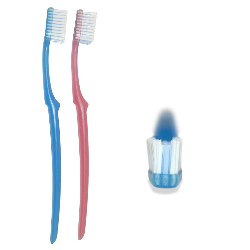 Lot de 2 brosses à dent spécial orthodontie - Ebnatdent - oofti.fr