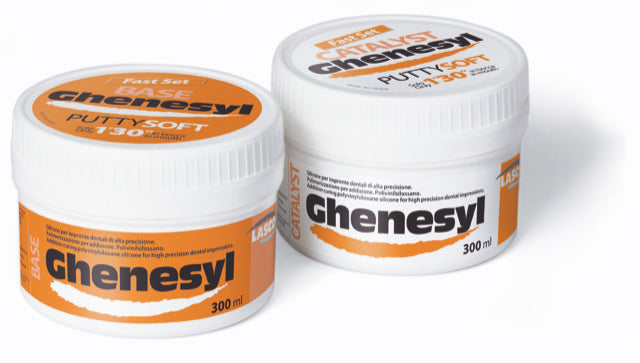 silicone par addition Ghenesyl PUTTY soft 2x300 ml (base + catalyseur) - oofti.fr