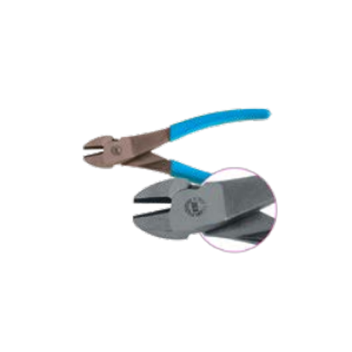 PINCE COUPANTE A TRANCHANTS OBLIQUES AVEC ISOLANT - 18 cm Type 2 - ACTEON - oofti.fr