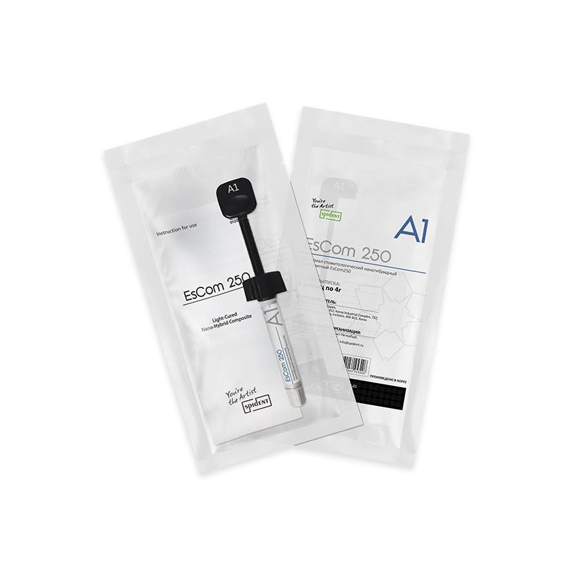 Escom 250 Résine composite nano-hybride restauratrice photopolymérisable - Spident