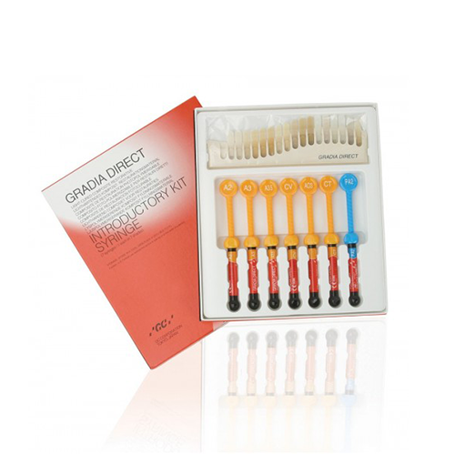 GRADIA DIRECT Composite hybride photopolymérisable antéro-postérieur (seringue) - GC - oofti.fr