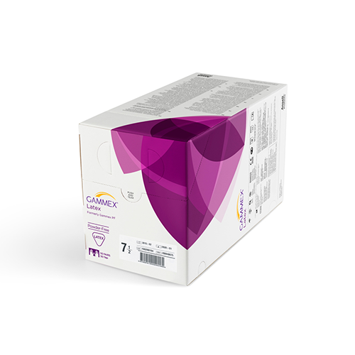 Gants latex stériles Gammex - Ansell - Dental Coop