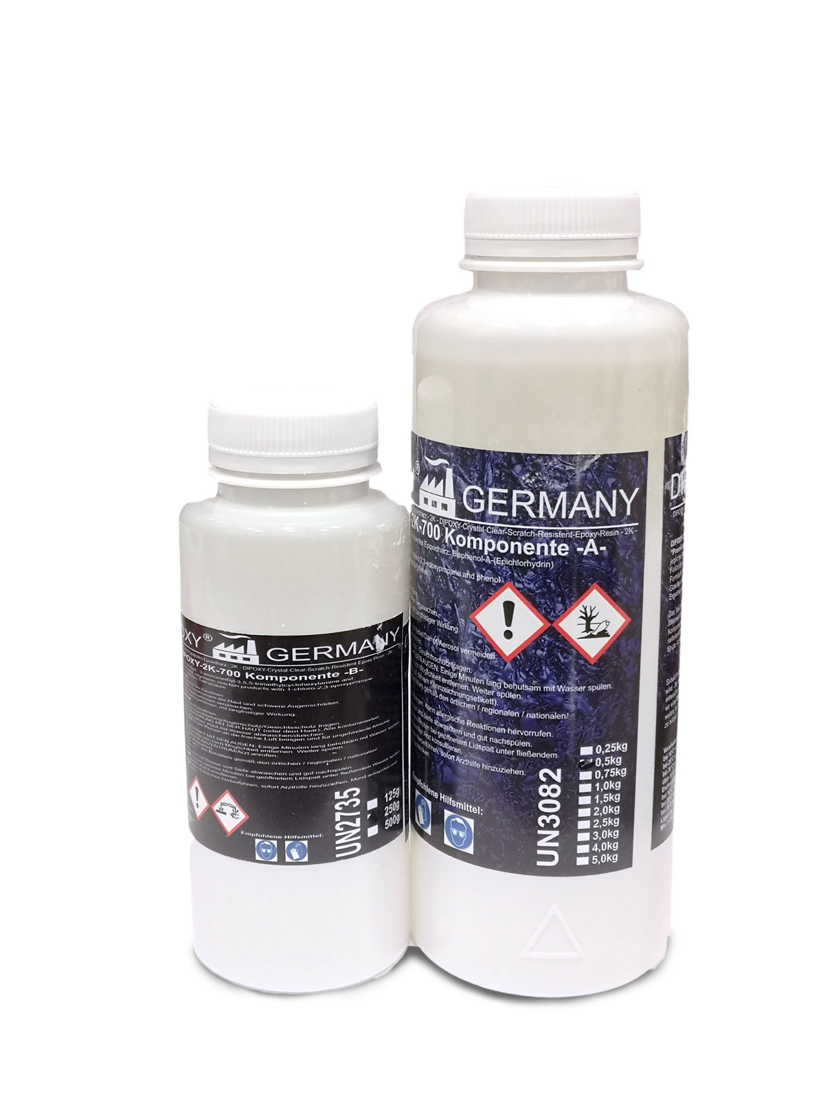 Résine epoxy transparente 750ml - oofti.fr