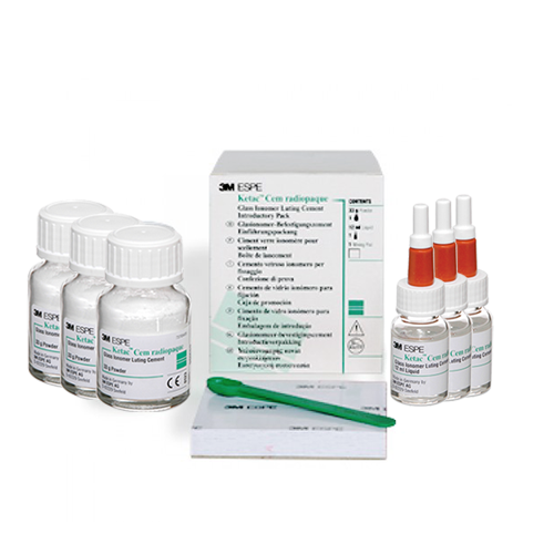 Ketac Cem radiopaque 3M Ciment verre ionomère poudre, liquide et ou kit - oofti.fr