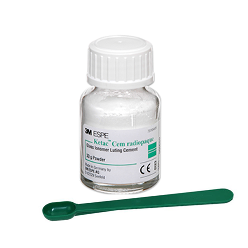 Ketac Cem radiopaque 3M Ciment verre ionomère poudre, liquide et ou kit - oofti.fr