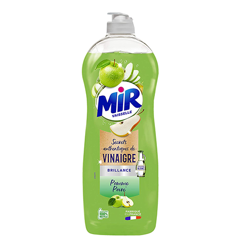 MIR Liquide vaisselle brillance pomme poire 750 ml