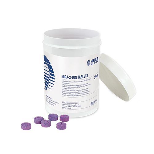 Mira-2-Ton Révélateur de plaque (comprimés) - HAGER & WERKEN