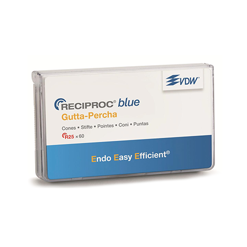 Pointes de gutta percha pour Reciproc Blue (boîte de 60) - Dentsply Sirona - oofti.fr