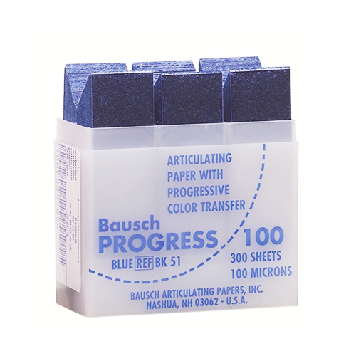 PROGRESS Papier d'occlusion (casette en plastique) - Bausch