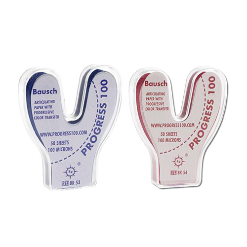 PROGRESS Papier d'occlusion (casette en fer à cheval) - Bausch
