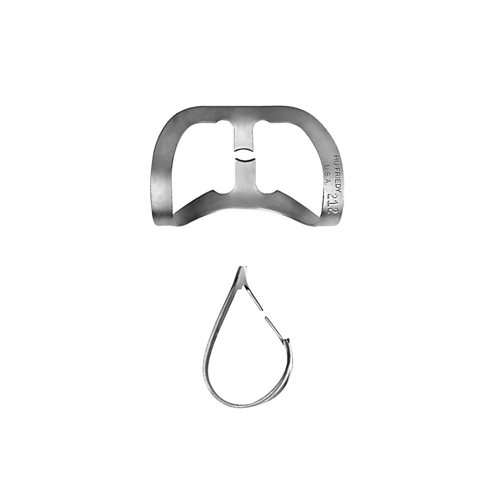 Satin Steel RDCM212 Crampons à digue Antérieur - Hu-Friedy