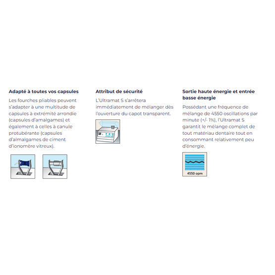 Ultramat S - Vibreur électronique à grande vitesse - SDI - Safe Implant