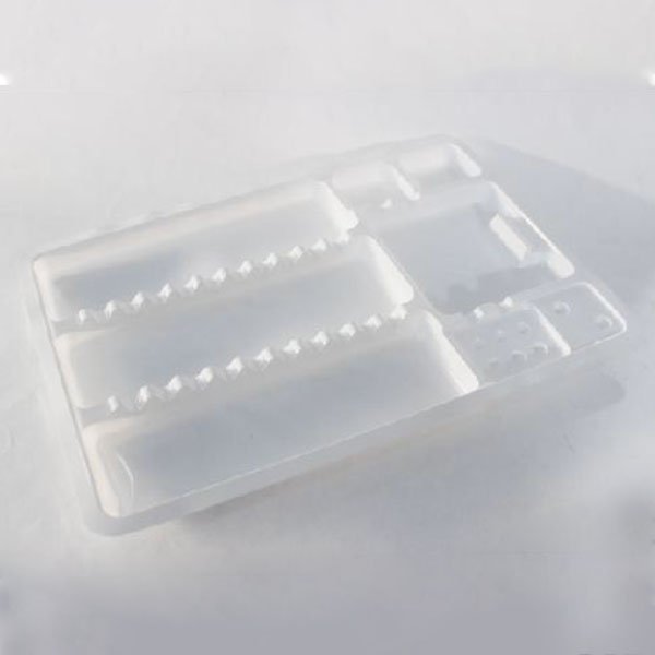 Lot de 400 plateaux jetables en plastique type 3 289x190x17mm - oofti.fr